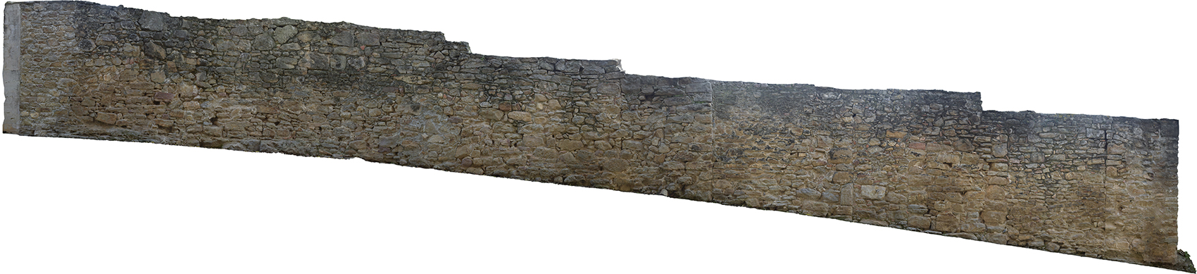 Surcast. Tecnologia aplicada al patrimoni Fotogrametria aplicada al patrimoni Aixecament fotogramètric dels murs medievals d'Ullastret