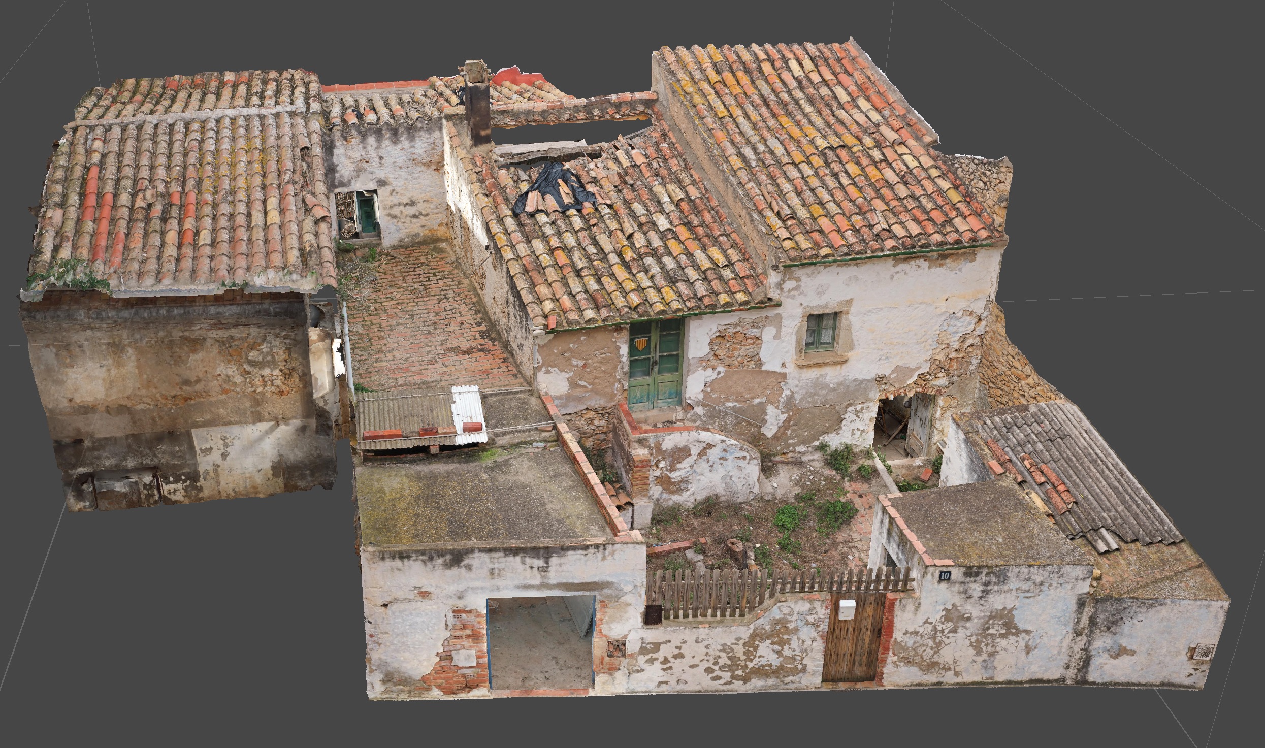 Surcast. Tecnologia aplicada al patrimoni - Fotogrametria aplicada a l'arqueologia - patrimoni - Barraca de pescadors de Can Bordas - l'Escala 1