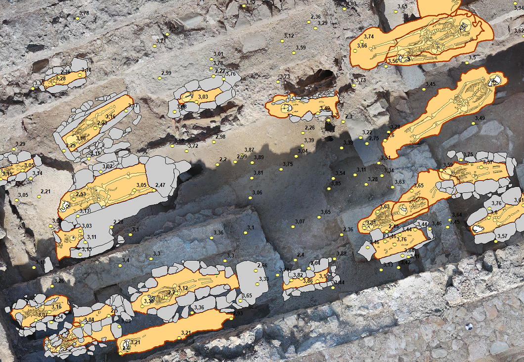 Surcast. Tecnologia aplicada al patrimoni Tasques de suport en topografia i GIS - Església Santa Margarida MAC Empúries 1