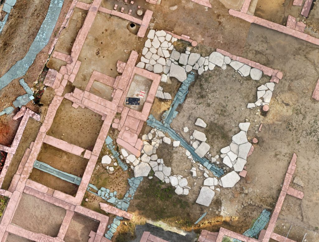 Surcast. Tecnologia aplicada al patrimoni - Suport per a topografia i GIS - Vil·la romana Pla de l'Horta - Sarrià de Ter 1